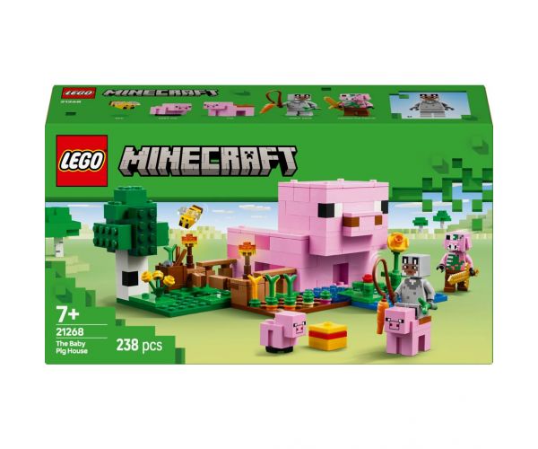 LEGO® Minecraft: A kismalac háza (21268)