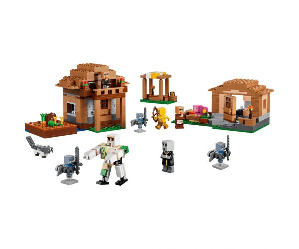 LEGO® Minecraft: Idézőtámadás a faluban (21596)