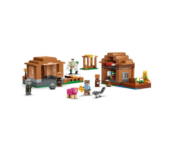 LEGO® Minecraft: Idézőtámadás a faluban (21596)