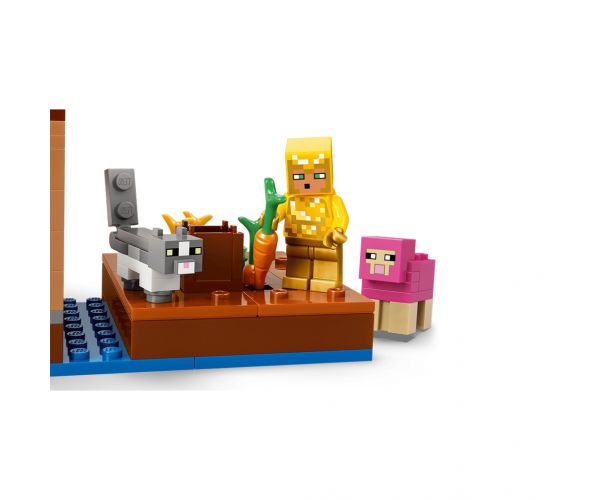 LEGO® Minecraft: Idézőtámadás a faluban (21596)