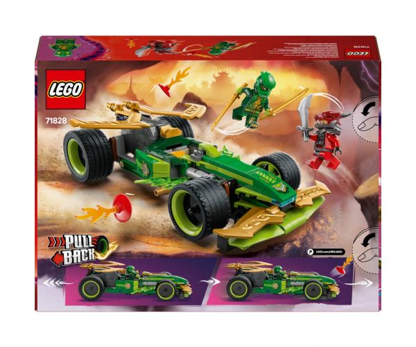 LEGO® Ninjago: Lloyd hátrahúzhatós versenyautója (71828)