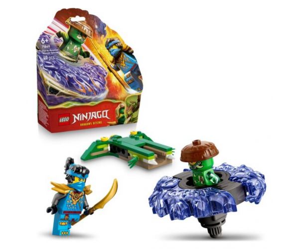 LEGO® Ninjago: Nya egy mutáns szörny pörgettyűje ellen (71849)