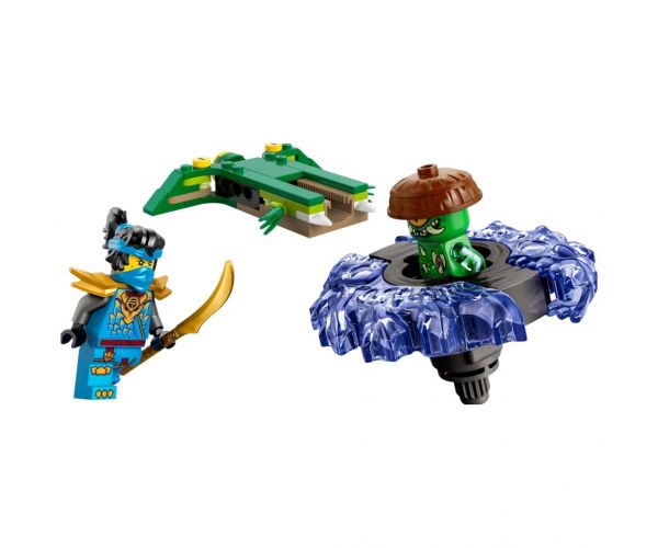 LEGO® Ninjago: Nya egy mutáns szörny pörgettyűje ellen (71849)