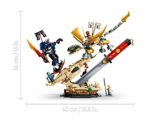 LEGO® Ninjago: Összecsapás a Sárkány Kardjánál (71871)
