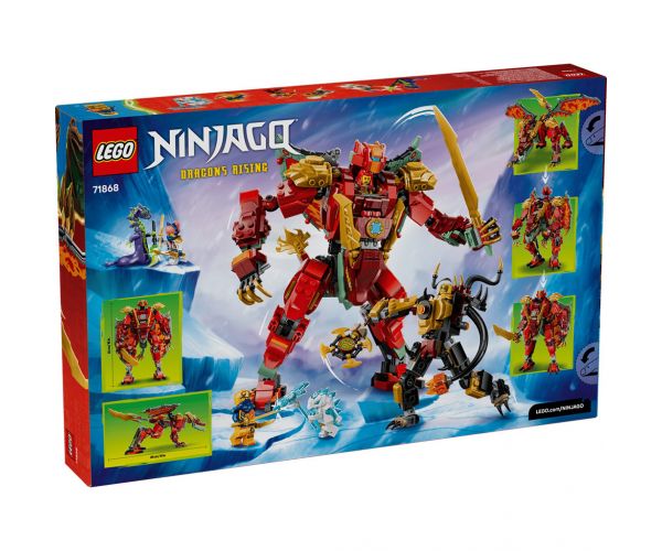 LEGO® Ninjago: Wyldfyre átalakuló sárkányrobotja (71868)