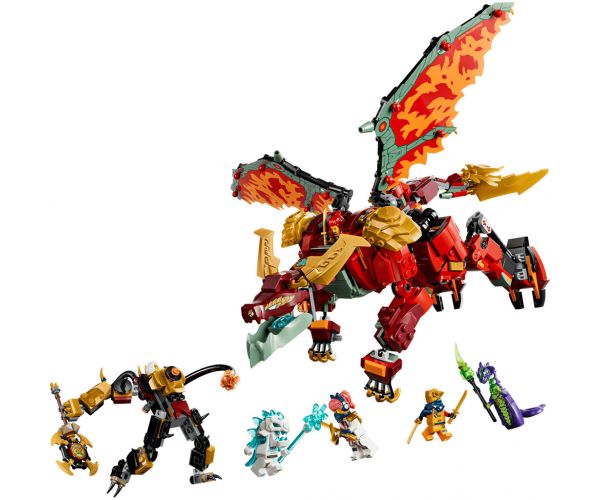 LEGO® Ninjago: Wyldfyre átalakuló sárkányrobotja (71868)