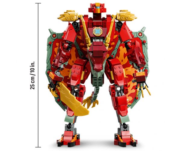 LEGO® Ninjago: Wyldfyre átalakuló sárkányrobotja (71868)