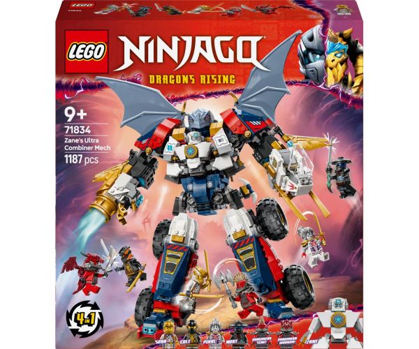 LEGO® Ninjago: Zane kombinálható ultra robotja (71834)