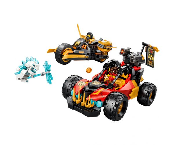 LEGO® Ninjago: Kai és Cole kombinálható járművei (71864)