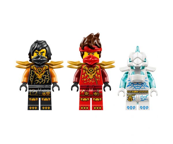 LEGO® Ninjago: Kai és Cole kombinálható járművei (71864)