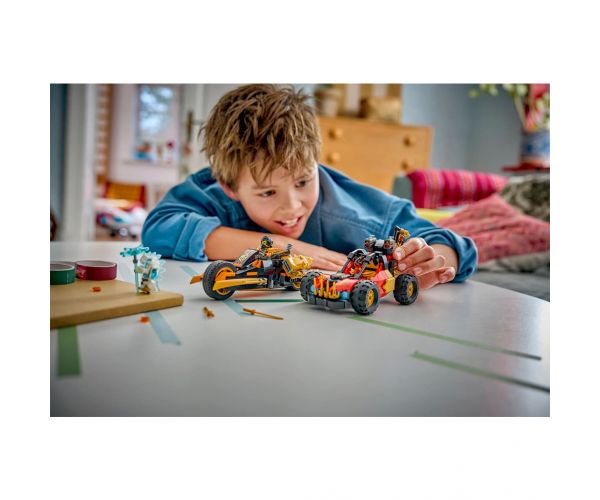 LEGO® Ninjago: Kai és Cole kombinálható járművei (71864)