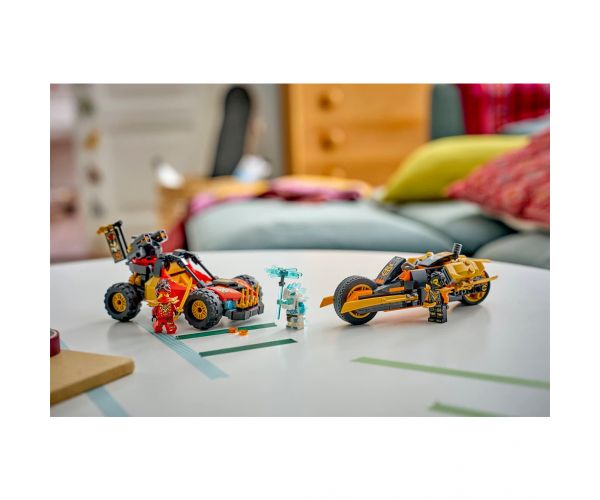 LEGO® Ninjago: Kai és Cole kombinálható járművei (71864)