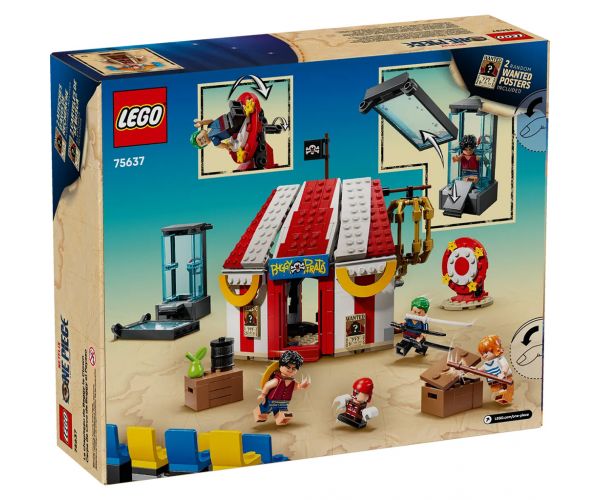 LEGO® One Piece: Buggy, a bohóc cirkuszi sátra (75637)