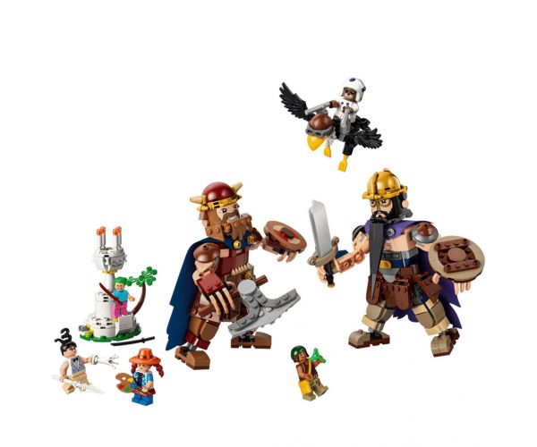 LEGO® One Piece: Dorry vs. Brogy – A Kicsi Kert óriásai (75644)