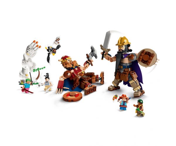 LEGO® One Piece: Dorry vs. Brogy – A Kicsi Kert óriásai (75644)