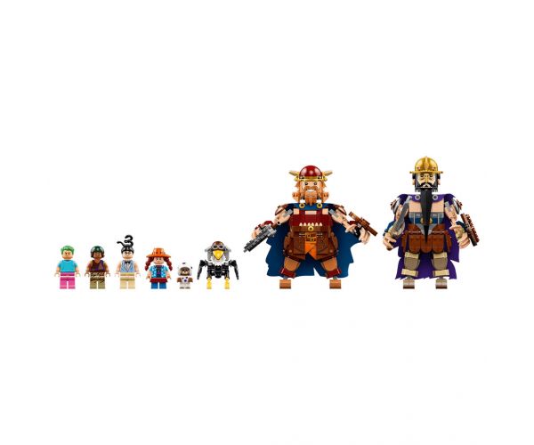 LEGO® One Piece: Dorry vs. Brogy – A Kicsi Kert óriásai (75644)