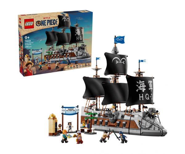 LEGO® One Piece: Garp tengeri csatahajója (75646)