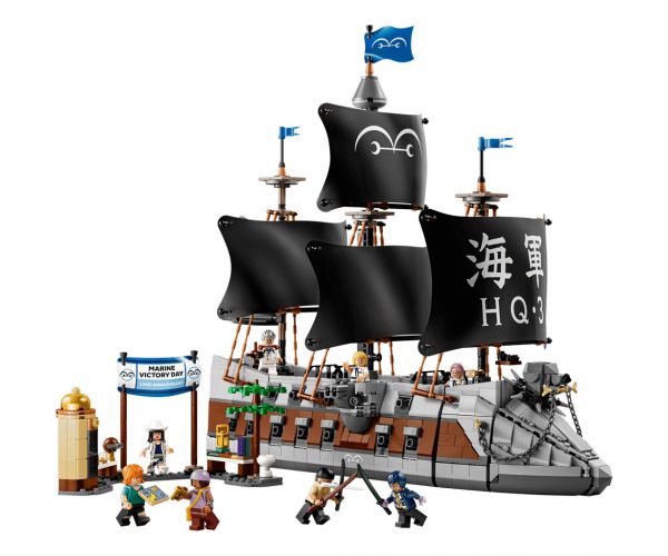 LEGO® One Piece: Garp tengeri csatahajója (75646)