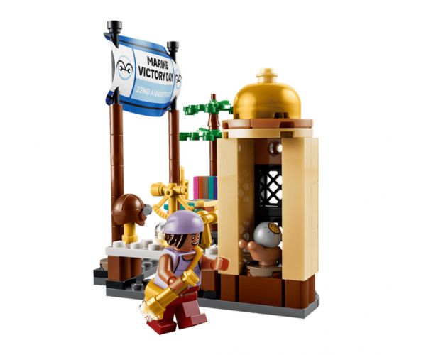 LEGO® One Piece: Garp tengeri csatahajója (75646)