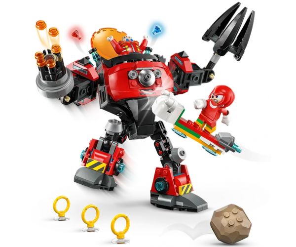 LEGO® Sonic the Hedgehog™: Knuckles vs. Dr. Eggman Egg Crusher robotja (77005)
