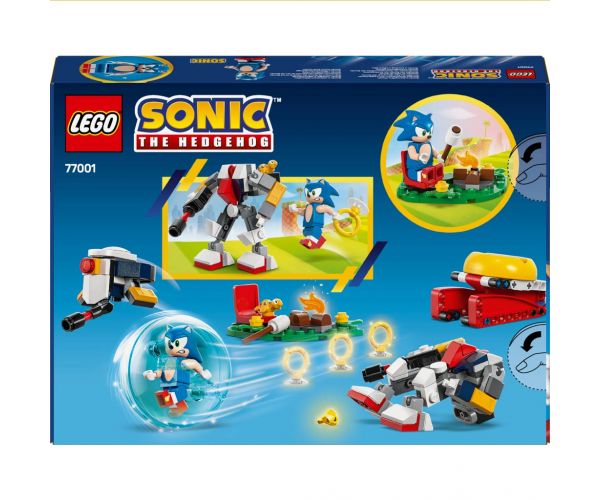 LEGO® Sonic the Hedgehog™: Sonic csatája a tábortűznél (77001)