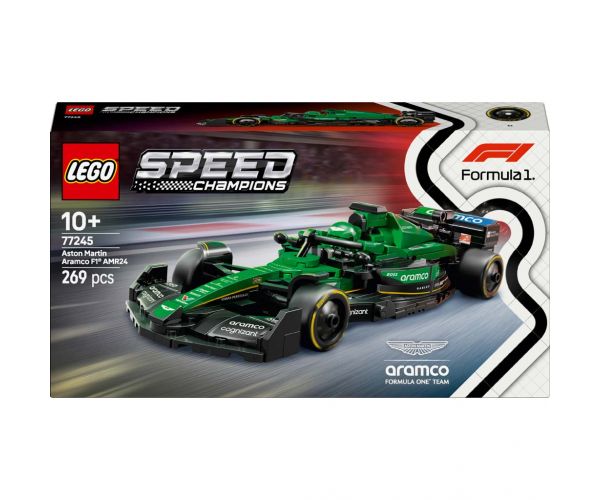 LEGO® Speed Champions: Aston Martin Aramco F1® AMR24 versenyautó (77245)