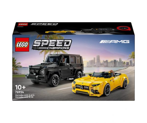 LEGO® Speed Champions: Mercedes-AMG G 63 és Mercedes-AMG SL 63 (76924)