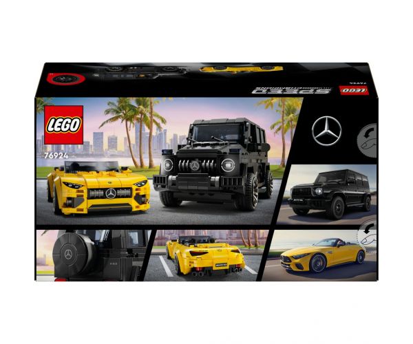 LEGO® Speed Champions: Mercedes-AMG G 63 és Mercedes-AMG SL 63 (76924)
