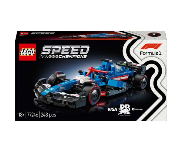 LEGO® Speed Champions: Visa Cash App RB VCARB 01 F1® versenyautó (77246)