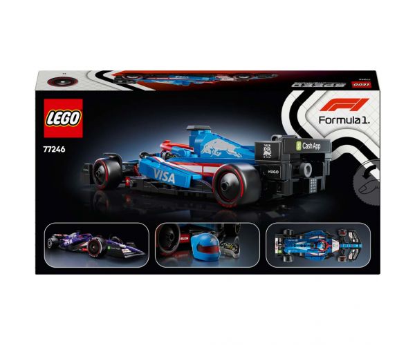 LEGO® Speed Champions: Visa Cash App RB VCARB 01 F1® versenyautó (77246)