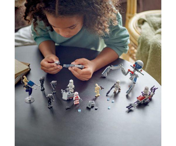 LEGO® Star Wars™: Klónkatona™ és harci droid™ harci csomag (75372)