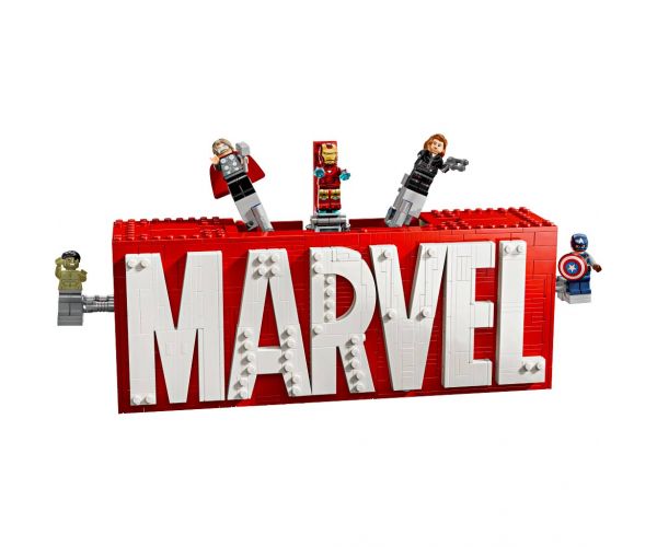 LEGO® Super Heroes: MARVEL logó és minifigurák (76313)