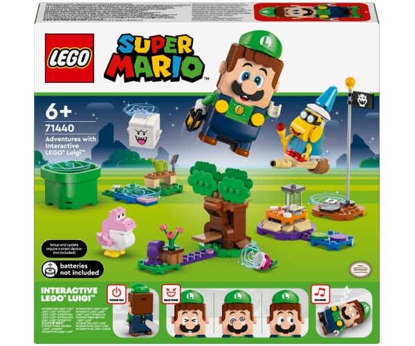 LEGO® Super Mario™: Kalandok az interaktív Luigi figurával (71440)