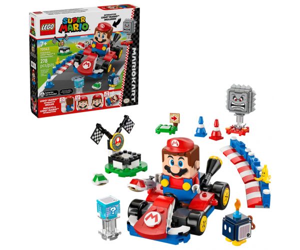 LEGO® Super Mario™: Interaktív LEGO® Mario™ és Standard Kart (72043)