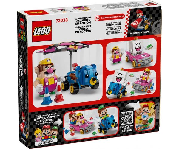 LEGO® Super Mario™: Mario Kart™ – Wario és King Boo (72038)