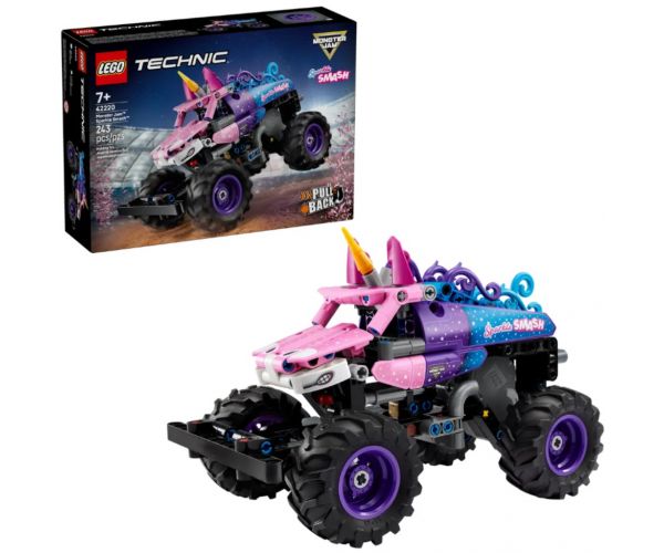 LEGO® Technic: Monster Jam™ Sparkle Smash™ - Hátrahúzhatós (42220)