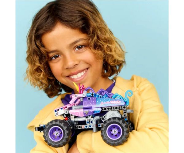 LEGO® Technic: Monster Jam™ Sparkle Smash™ - Hátrahúzhatós (42220)