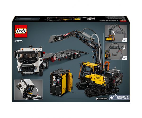 LEGO® Technic: Volvo FMX teherautó és EC230 elektromos markoló (42175)
