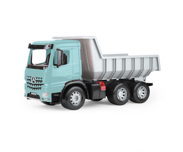 LENA: Giga Trucks Mercedes-Benz Arocs billenőplatós teherautó dobozos 67cm