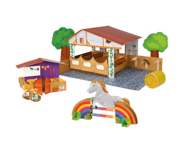 LENA: My Pony ECO lovarda készítő kreatív játékszett