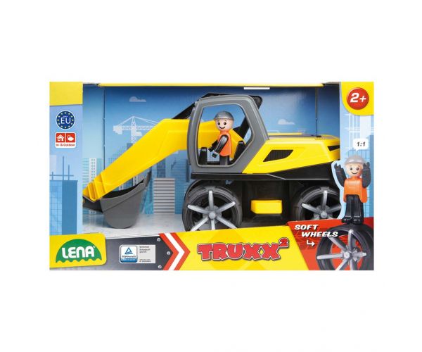LENA: Truxx 2 Kotrógép dobozos 35cm