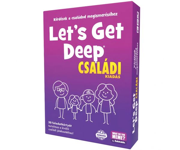 Let's Get Deep társasjáték - Családi kiadás