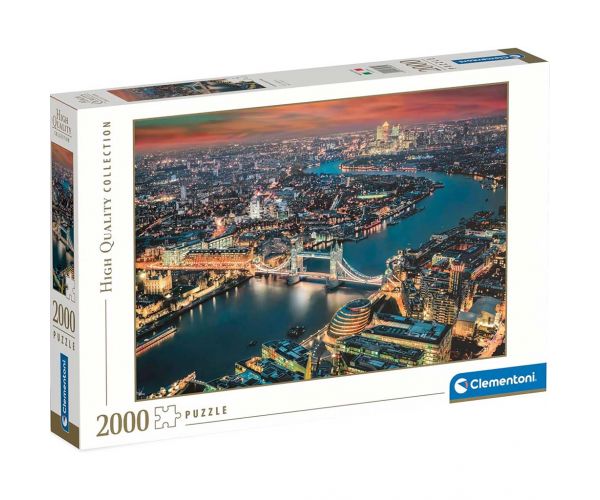 Londoni légifelvétel HQC 2000db-os puzzle - Clementoni