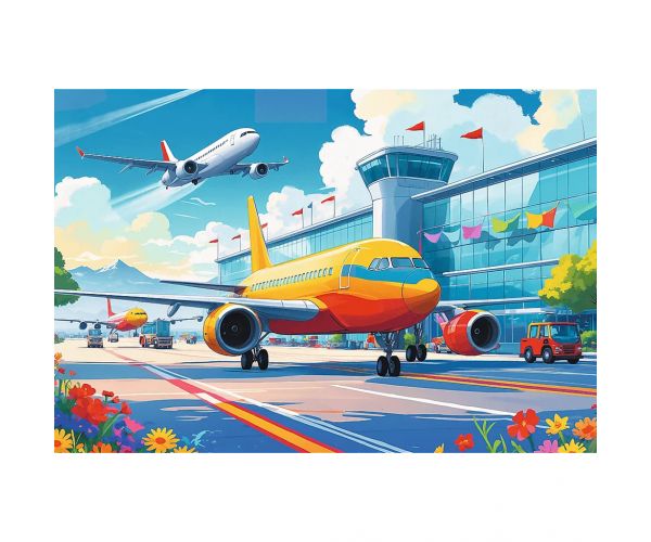 Légikikötő 100db-os puzzle - Trefl