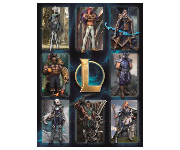 League of Legends: Hősök HQC puzzle 500db-os - Clementoni