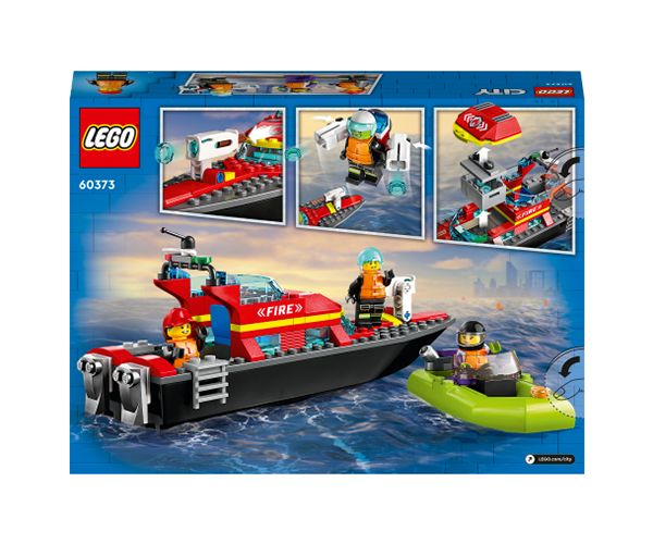 LEGO® City: Tűzoltóhajó (60373)