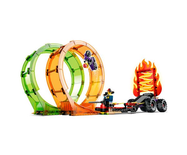 LEGO® City: Kaszkadőr aréna dupla hurokkal (60339)