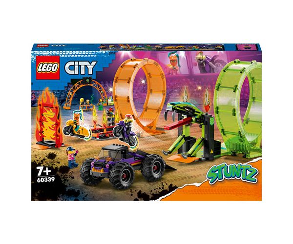 LEGO® City: Kaszkadőr aréna dupla hurokkal (60339)