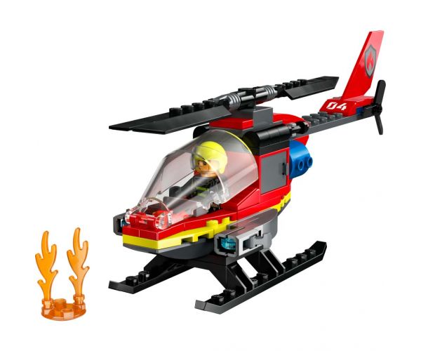 LEGO® City: Tűzoltó mentőhelikopter (60411)