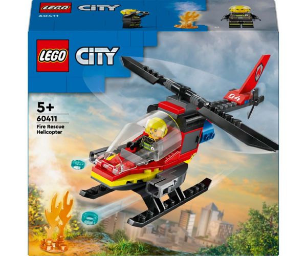 LEGO® City: Tűzoltó mentőhelikopter (60411)